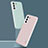 Custodia Silicone Morbida In Pelle Cover S05 per Samsung Galaxy S21 5G