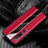 Custodia Silicone Morbida In Pelle Cover S05 per Xiaomi Mi 10 Pro Rosso