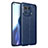 Custodia Silicone Morbida In Pelle Cover S05 per Xiaomi Mi 11 Pro 5G Blu
