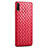 Custodia Silicone Morbida In Pelle Cover S06 per Huawei Y9s Rosso