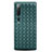 Custodia Silicone Morbida In Pelle Cover S07 per Xiaomi Mi 10 Verde