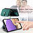 Custodia Silicone Morbida In Pelle Cover SD1 per Samsung Galaxy A32 5G