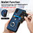 Custodia Silicone Morbida In Pelle Cover SD1 per Samsung Galaxy M04