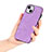 Custodia Silicone Morbida In Pelle Cover SD13 per Apple iPhone 13