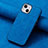 Custodia Silicone Morbida In Pelle Cover SD13 per Apple iPhone 13 Blu