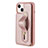 Custodia Silicone Morbida In Pelle Cover SD14 per Apple iPhone 13
