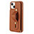 Custodia Silicone Morbida In Pelle Cover SD14 per Apple iPhone 14