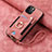 Custodia Silicone Morbida In Pelle Cover SD2 per Apple iPhone 13 Pro