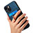 Custodia Silicone Morbida In Pelle Cover SD2 per Apple iPhone 14 Plus