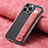 Custodia Silicone Morbida In Pelle Cover SD2 per Apple iPhone 15 Pro Max
