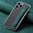 Custodia Silicone Morbida In Pelle Cover SD2 per Apple iPhone 15 Pro Max