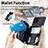 Custodia Silicone Morbida In Pelle Cover SD2 per Samsung Galaxy A12 Nacho