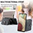 Custodia Silicone Morbida In Pelle Cover SD2 per Samsung Galaxy A12 Nacho