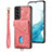 Custodia Silicone Morbida In Pelle Cover SD2 per Samsung Galaxy S22 5G