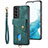 Custodia Silicone Morbida In Pelle Cover SD2 per Samsung Galaxy S22 Plus 5G