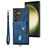 Custodia Silicone Morbida In Pelle Cover SD2 per Samsung Galaxy S22 Ultra 5G