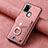 Custodia Silicone Morbida In Pelle Cover SD3 per Samsung Galaxy A21s Rosa