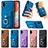 Custodia Silicone Morbida In Pelle Cover SD3 per Samsung Galaxy M04