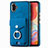 Custodia Silicone Morbida In Pelle Cover SD3 per Samsung Galaxy M04