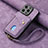 Custodia Silicone Morbida In Pelle Cover SD4 per Apple iPhone 13 Pro