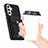 Custodia Silicone Morbida In Pelle Cover SD4 per Samsung Galaxy A13 5G