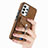 Custodia Silicone Morbida In Pelle Cover SD4 per Samsung Galaxy A53 5G