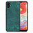 Custodia Silicone Morbida In Pelle Cover SD4 per Samsung Galaxy M04 Verde