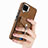 Custodia Silicone Morbida In Pelle Cover SD4 per Samsung Galaxy M12