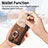 Custodia Silicone Morbida In Pelle Cover SD4 per Samsung Galaxy M32 4G