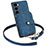 Custodia Silicone Morbida In Pelle Cover SD4 per Samsung Galaxy S22 Plus 5G