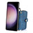 Custodia Silicone Morbida In Pelle Cover SD4 per Samsung Galaxy S23 5G