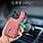 Custodia Silicone Morbida In Pelle Cover SD5 per Apple iPhone 13 Pro Max