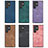 Custodia Silicone Morbida In Pelle Cover SD5 per Samsung Galaxy S23 Ultra 5G