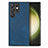 Custodia Silicone Morbida In Pelle Cover SD5 per Samsung Galaxy S23 Ultra 5G