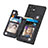 Custodia Silicone Morbida In Pelle Cover SD6 per Samsung Galaxy S22 Ultra 5G