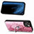 Custodia Silicone Morbida In Pelle Cover SD7 per Apple iPhone 14 Plus