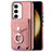 Custodia Silicone Morbida In Pelle Cover SD7 per Samsung Galaxy S22 5G