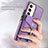 Custodia Silicone Morbida In Pelle Cover SD7 per Samsung Galaxy S22 Plus 5G