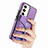 Custodia Silicone Morbida In Pelle Cover SD7 per Samsung Galaxy S23 5G