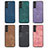 Custodia Silicone Morbida In Pelle Cover SD8 per Samsung Galaxy S22 5G