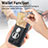 Custodia Silicone Morbida In Pelle Cover SD9 per Apple iPhone 14 Pro Max