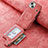 Custodia Silicone Morbida In Pelle Cover SD9 per Apple iPhone 15 Plus Rosa