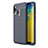 Custodia Silicone Morbida In Pelle Cover WL1 per Samsung Galaxy A20e Blu