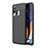 Custodia Silicone Morbida In Pelle Cover WL1 per Samsung Galaxy M40 Nero