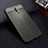 Custodia Silicone Morbida In Pelle Cover Z01 per Huawei Mate 20 Lite Grigio