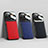 Custodia Silicone Morbida In Pelle Cover Z02 per Apple iPhone 13 Mini