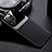 Custodia Silicone Morbida In Pelle Cover Z02 per Apple iPhone 13 Mini Nero