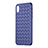 Custodia Silicone Morbida In Pelle per Apple iPhone Xs Max Blu