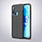 Custodia Silicone Morbida In Pelle per Huawei P20 Lite (2019) Nero