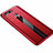 Custodia Silicone Morbida In Pelle Q01 per Huawei Honor V20 Rosso